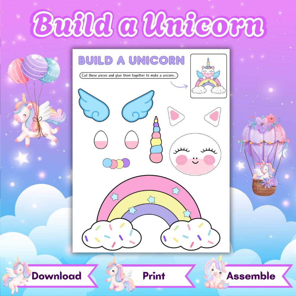 Unicorn Paper Craft