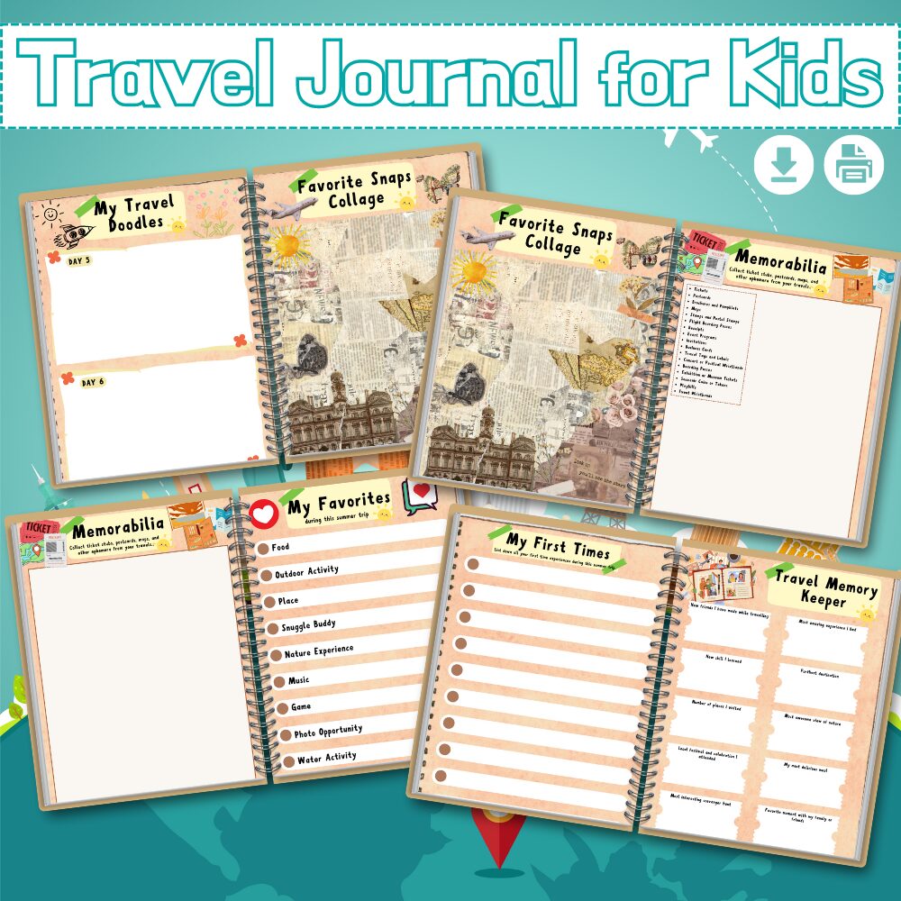 Printable Travel Journal